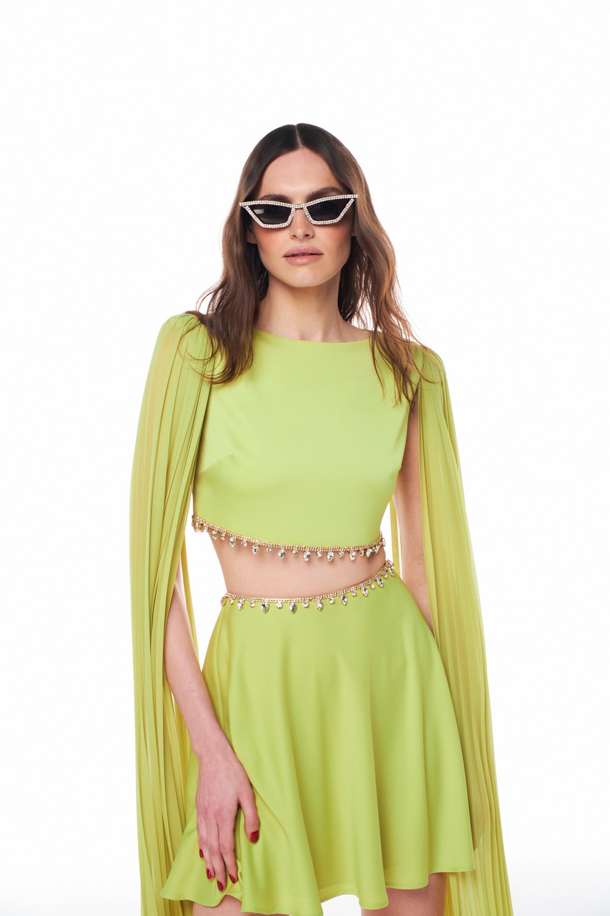 MARIBELLA BLUZ & MILA MİNİ ETEK TAKIM