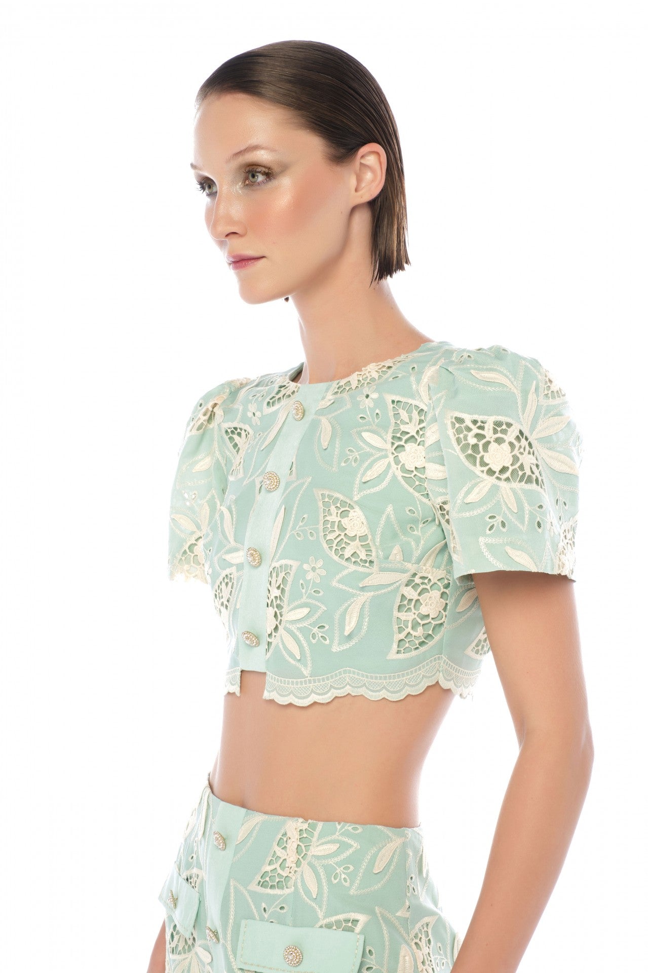 ALEXIS BLUE & VERA SKIRT SUIT