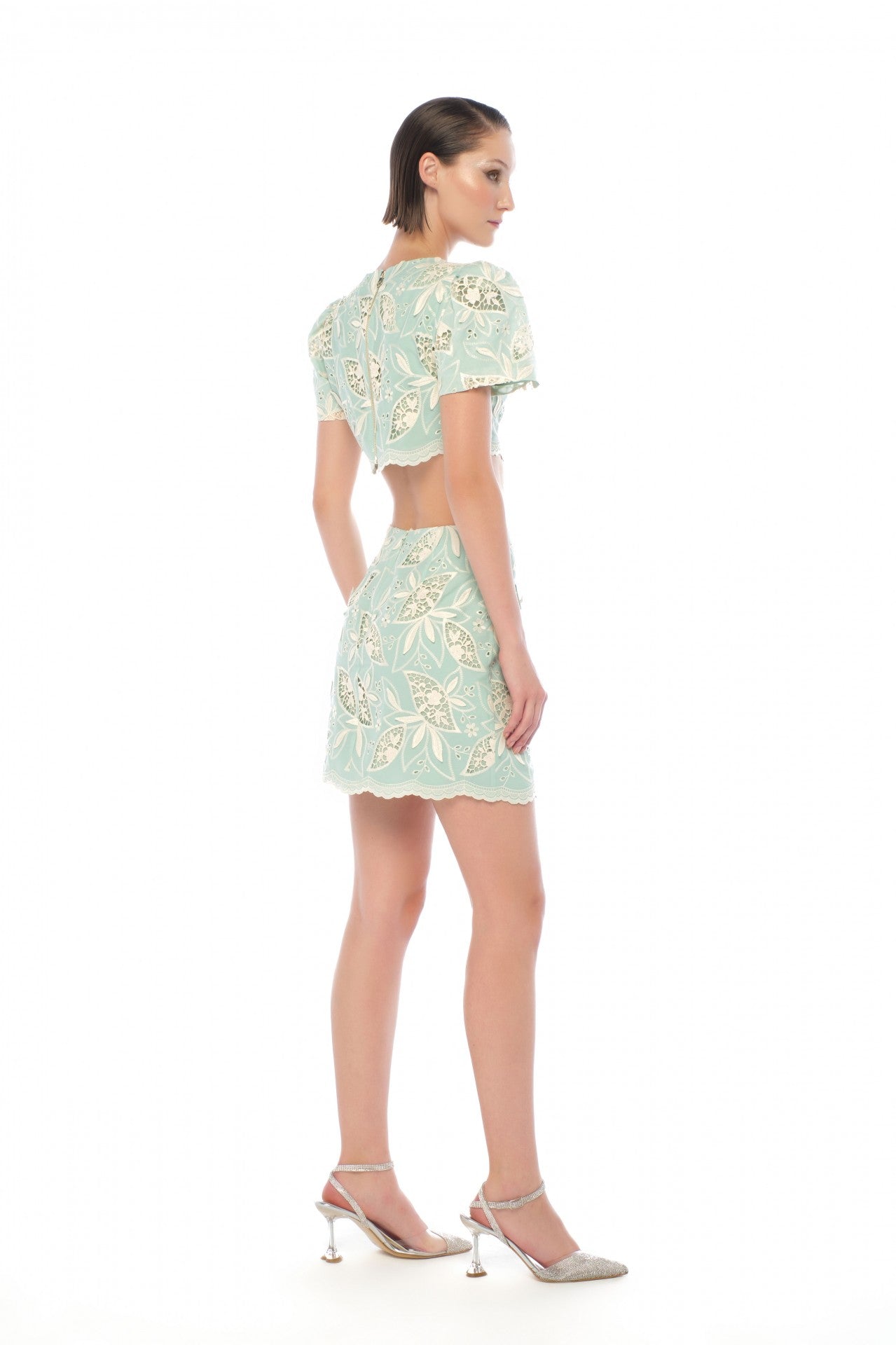ALEXIS BLUE & VERA SKIRT SUIT