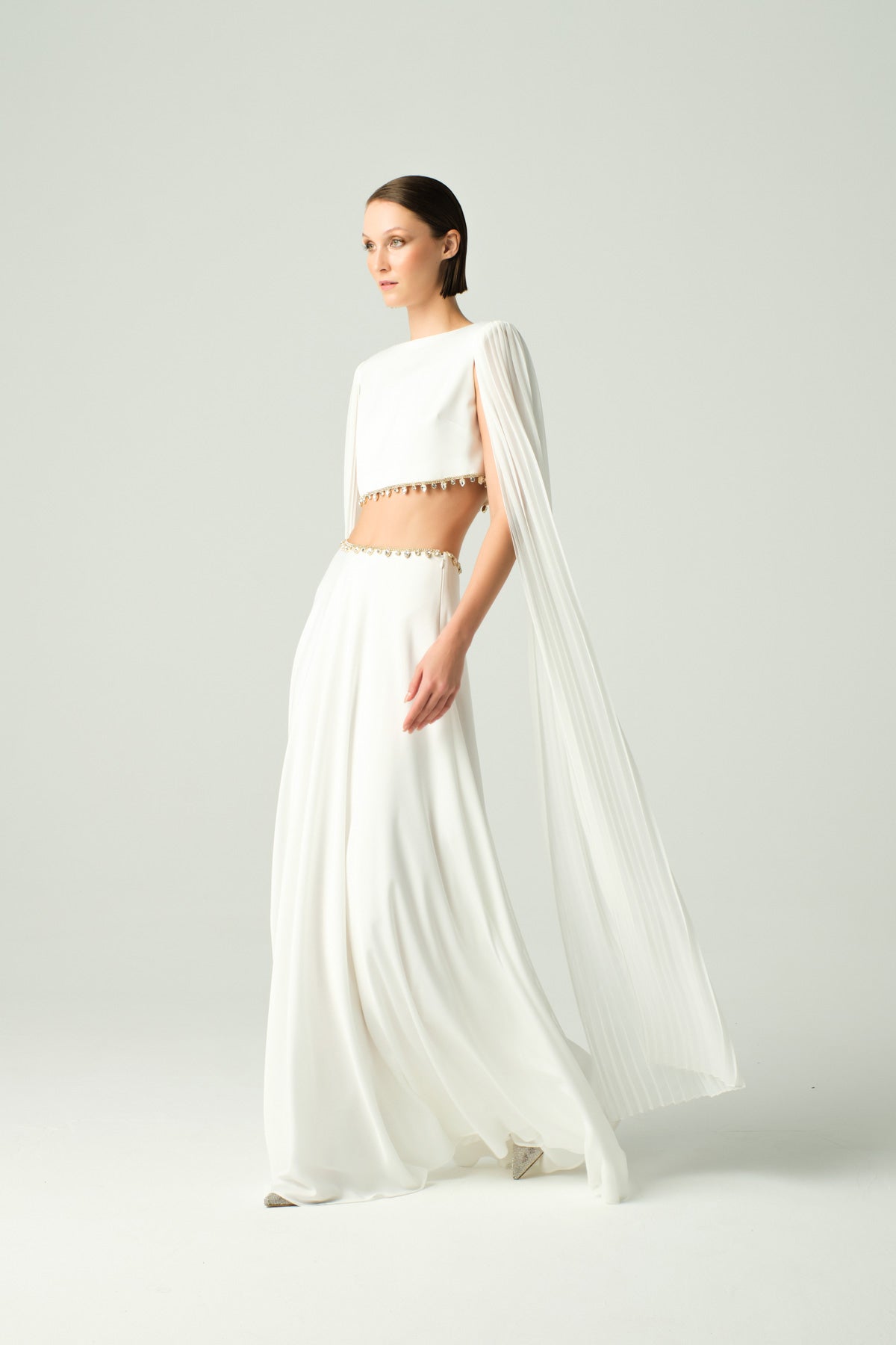 MARIBELLA BLUE & MILA MAXI SKIRT SET