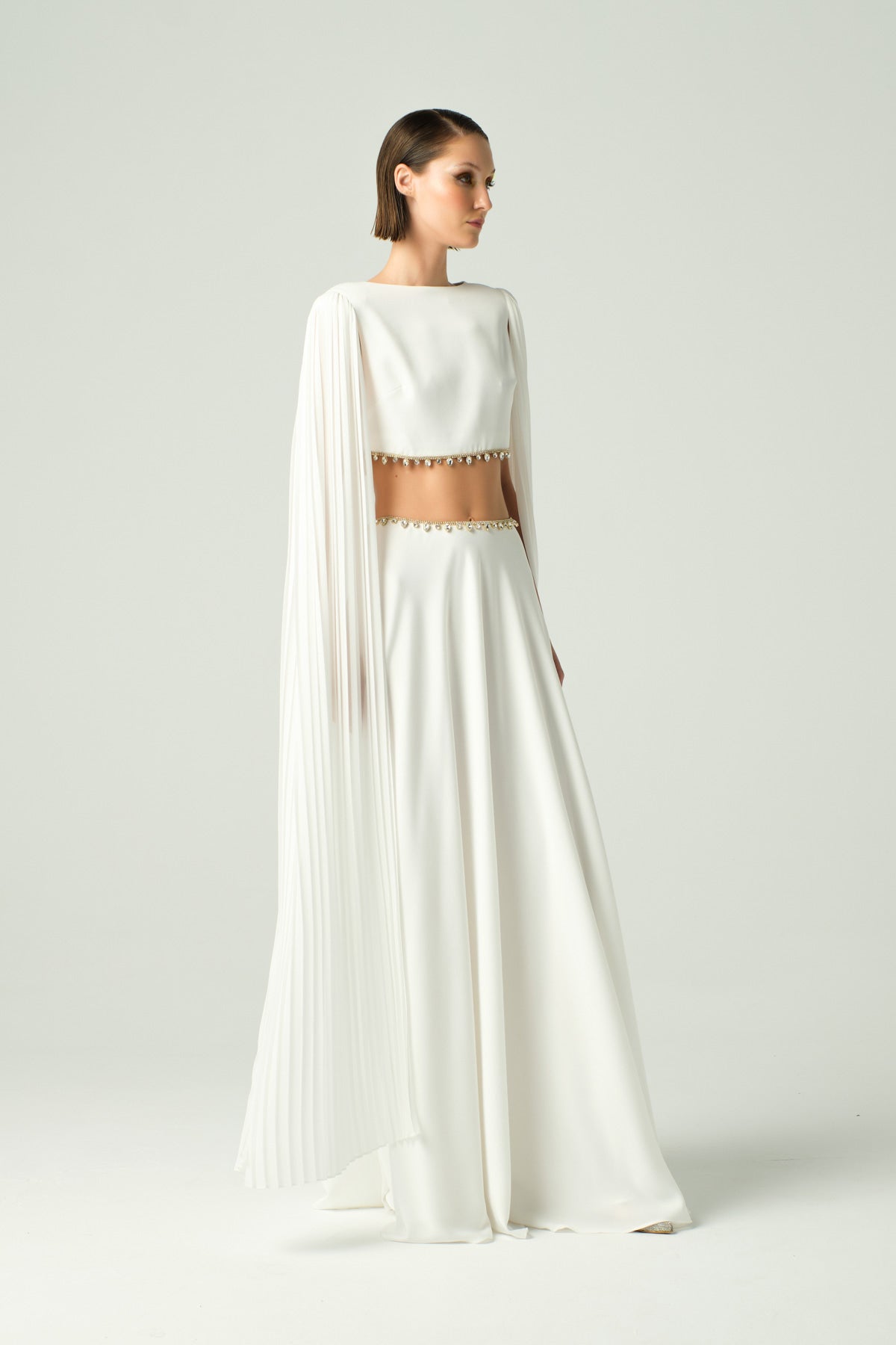 MARIBELLA BLUE & MILA MAXI SKIRT SET
