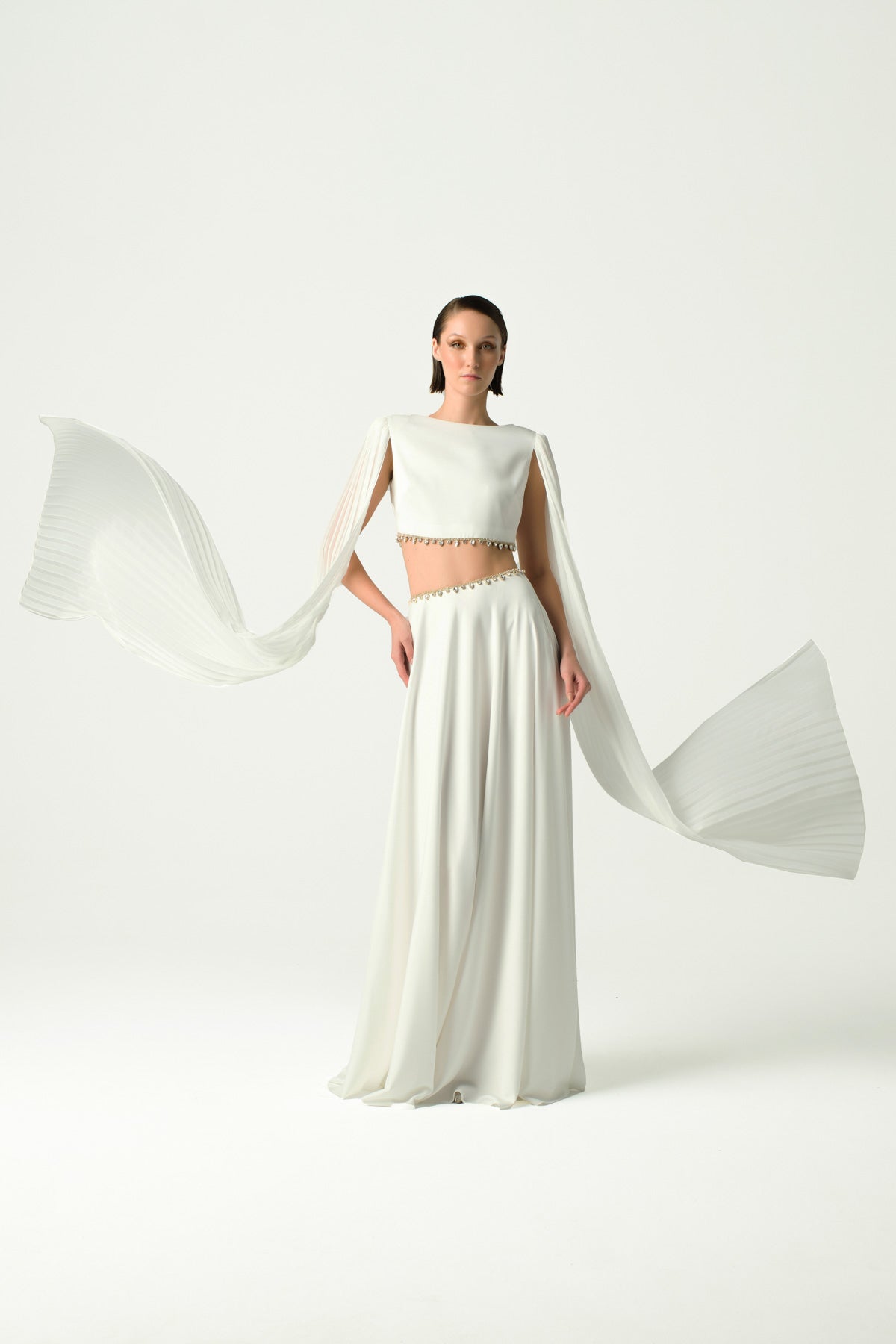 MARIBELLA BLUE & MILA MAXI SKIRT SET