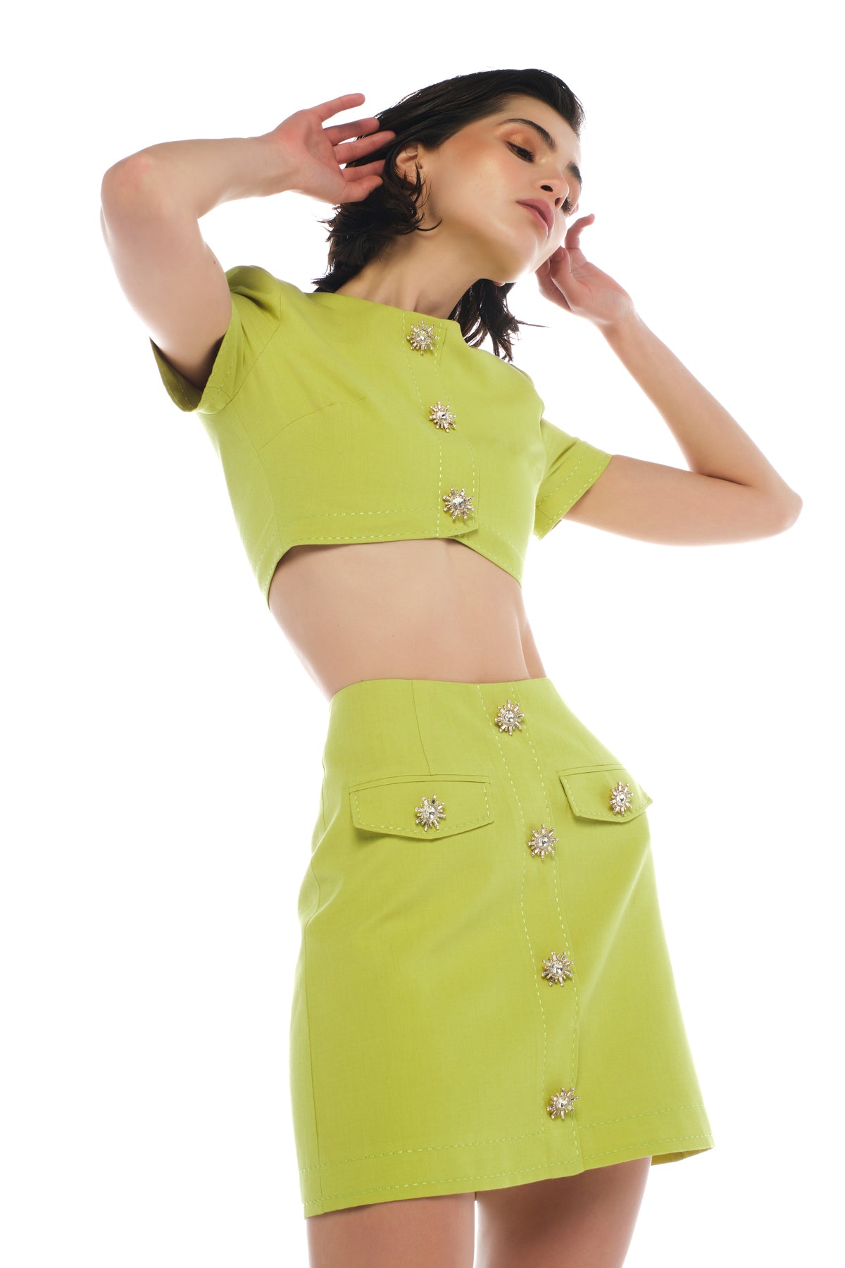 BEA BLUZ & GOLDIE SKIRT SET